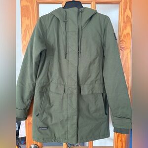 Columbia Women's Olive Utility puffer Jacket